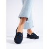 Mokasíny dámské  lehké tmavě modré (Velikost 37.5)