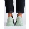Světle zelené dámské sneakersy s řetízkem (Velikost 37.5)