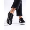 Klasická pohodlná dámská sportovní obuv černá (Velikost 37.5)