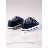 Dětské tenisky na suchý zip tmavě modré (Velikost 36)