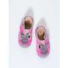 Bačkory pro holčičky na suchý zip myška (Velikost 19)
