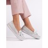 Bílé dámské mokasíny (Velikost 36)