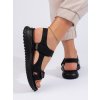 Sportovní dámské sandály černé (Velikost 36)