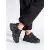 Černé sneakersy na hrubé podrážce (Velikost 36)