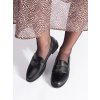 Černé elegantní mokasíny dámské (Velikost 36)