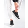 Černé sneakersy na platformě (Velikost 36)