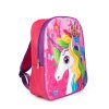 Růžovo-fialový batoh pro dívku s jednorožcem (Velikost 37.5)