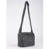 Malá šedá dámská kabelka přes rameno (Velikost one size)