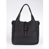 Černá dámská kabelka shopper (Velikost one size)