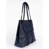 Tmavě modrá kabelka shopper (Velikost one size)