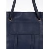 Tmavě modrá kabelka shopper (Velikost one size)