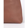 Hnědá dámská kabelka shopper (Velikost one size)
