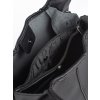 Černá dámská kabelka shopper (Velikost one size)