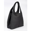 Černá dámská kabelka shopper (Velikost one size)