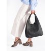 Černá dámská kabelka shopper (Velikost one size)