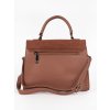 Hnědá elegantní kabelka listonoška (Velikost one size)