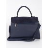 Tmavě modrá elegantní kabelka listonoška (Velikost one size)