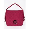 Červená prošívaná kabelka přes rameno (Velikost one size)