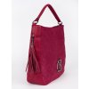 Červená prošívaná kabelka přes rameno (Velikost one size)