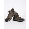Hnědé pánské boty trekové-trapery (Velikost 40)