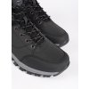 Černé zateplené pánské boty na šněrování (Velikost 41)