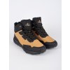 Černo-hnědé vysoké pánské trekové boty (Velikost 41)