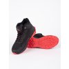 Černo-červené pánské boty trekové (Velikost 41)