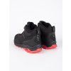 Černo-červené pánské boty trekové (Velikost 41)