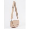 Béžová kabelka typu ledvinka (Velikost one size)