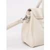 Světle béžová kabelka přes rameno s páskem (Velikost one size)