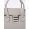 Šedá kabelka přes rameno s páskem (Velikost one size)