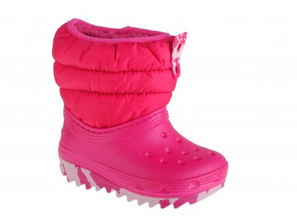 Dívčí zimní boty Crocs Classic Neo Puff Boot Toddler 207683-6X0