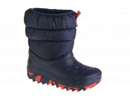 Chlapecké zimní boty Crocs Classic Neo Puff Boot Kids 207684-410