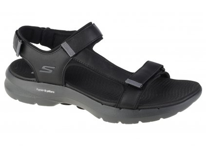 Pánské sandály Skechers Go Walk 6 Sandal 229126-BKGY