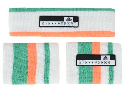 Čelenka a potítka Adidas Women's Stellasport Headband Wristband Set