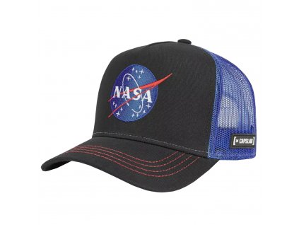 Pánská černá kšiltovka Capslab Space Mission NASA Cap CL-NASA-1-NAS4