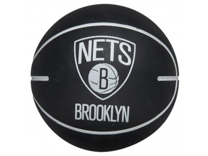 Basketbalový míč Wilson NBA Dribbler Brooklyn Nets Mini Ball WTB1100PDQBRO