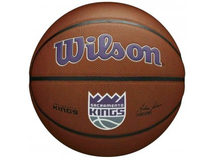 Basketbalový míč Wilson Team Alliance Sacramento Kings Ball WTB3100XBSAC