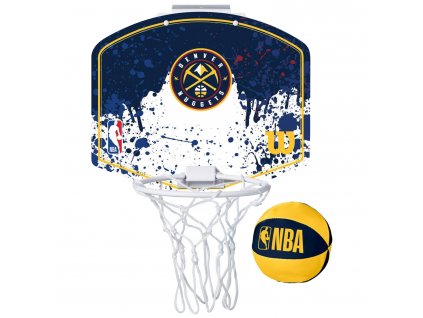Basketball backboard Wilson NBA Team Denver Nuggets Mini Hoop WTBA1302DEN