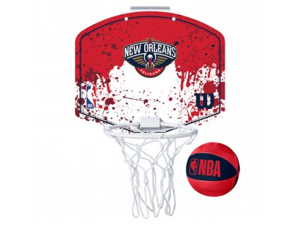 Basketball backboard Wilson NBA Team New Orleans Pelicans Mini Hoop WTBA1302NOP