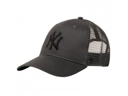 Pánská šedá kšiltovka New York Yankees Branson B-BRANS17CTP-CCA