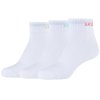 Dívčí ponožky Skechers 3PPK Wm Mesh Ventilation Quarter Socks SK42022-1000