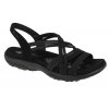Dámské sandály Skechers Reggae Slim Simply Stretch Sandals 163023-BLK