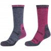 Dámské ponožky Skechers 2PPK Women Trail Wool Socks SK41105-5700