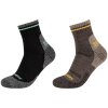 Pánské ponožky Skechers 2PPK Men Trail Wool Quarter Socks SK42052-8997