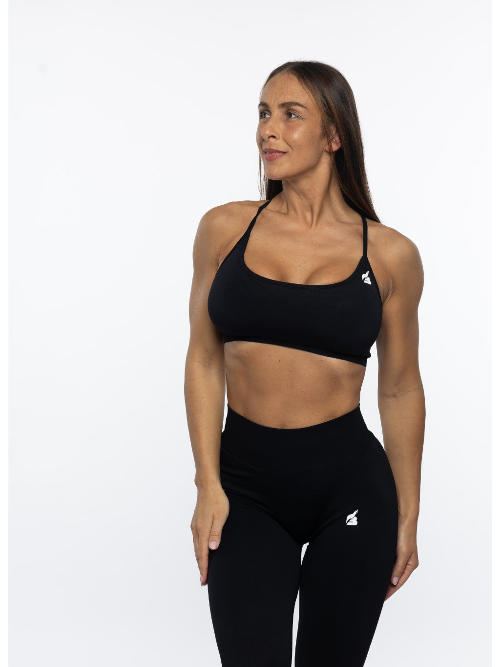 Black push up sports bra hotsell