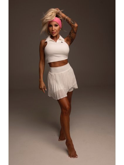 BE FREE - WHITE sports skirt