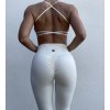 BOOTY SPORTY IVORY legginsy z kieszeniami