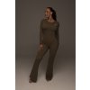WIDE - army green overal