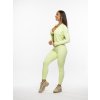 BOOTY VIBE crop LIME BLAZE